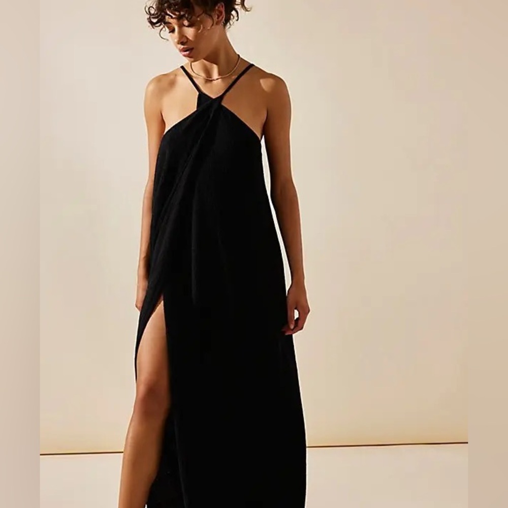 Free People Black Maxi Dress